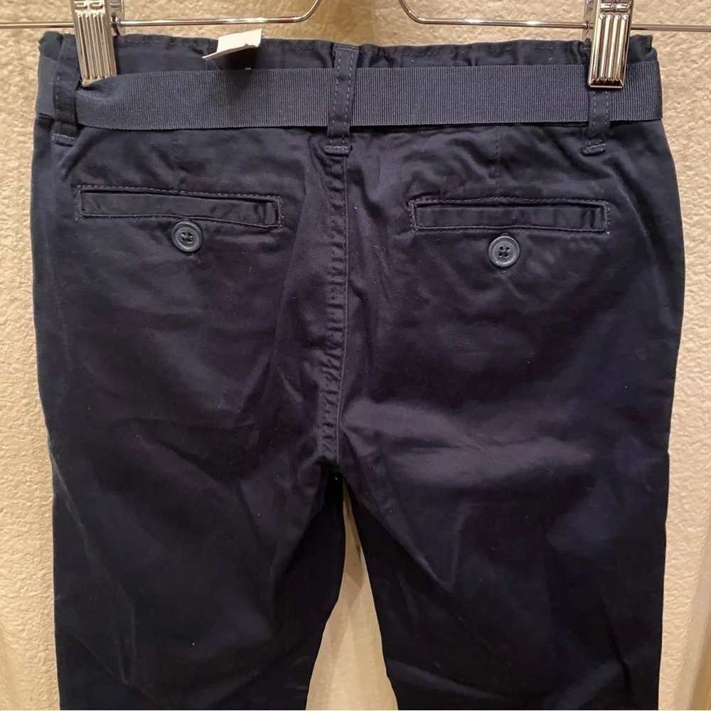 NWT-THE CHILDREN’S PLACE Girls Navy Bow Dress Pants Size 8 Yrs